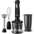 Блендер Russell Hobbs заглибний Matte Black 500Вт, 3в1, чаша-700мл, чопер-500мл, чорний