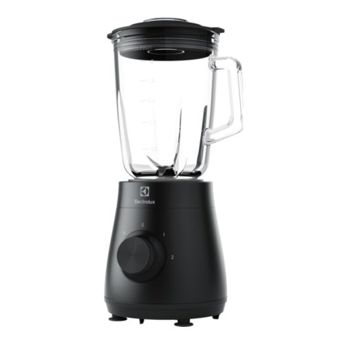 Блендер Electrolux стаціонарний 500Вт, чаша-1500мл, скло, імпульсний режим, чорний