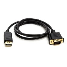 Кабель, DisplayPort (M) - VGA (M), 1 м. PowerPlant (CA911882)