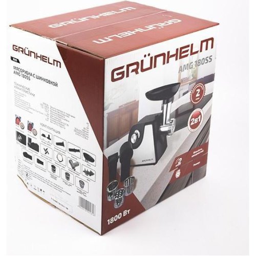 М'ясорубка Grunhelm AMG180SS