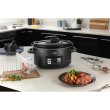 Повільноварка Russell Hobbs SouseVide, 350Вт, чаша-6.5л, електронне керув., 2 щупи, вакууматор, нерж. сталь, чорний