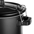 Повільноварка Russell Hobbs SouseVide, 350Вт, чаша-6.5л, електронне керув., 2 щупи, вакууматор, нерж. сталь, чорний
