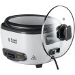 Рисоварка Russell Hobbs, 500Вт, чаша-3.3л, механічне керув., знімна кришка, нерж. сталь, чорно-білий