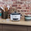 Рисоварка Russell Hobbs, 500Вт, чаша-3.3л, механічне керув., знімна кришка, нерж. сталь, чорно-білий