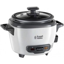 Рисоварка Russell Hobbs, 200Вт, чаша-0.7л, механічне керув., знімна кришка, нерж. сталь, чорно-білий