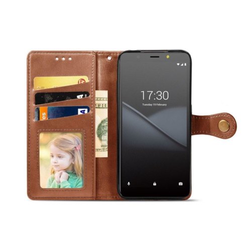 Чохол-книжка GETMAN Gallant (PU) для TECNO POP 3 (brown)