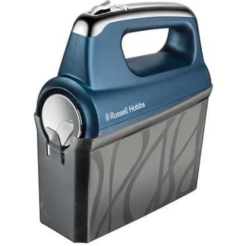 Міксер Russell Hobbs ручний Sapphire, 350Вт, насадки-4, турборежим, синій