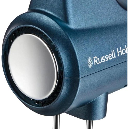 Міксер Russell Hobbs ручний Sapphire, 350Вт, насадки-4, турборежим, синій
