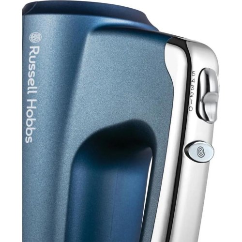 Міксер Russell Hobbs ручний Sapphire, 350Вт, насадки-4, турборежим, синій