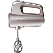 Міксер Russell Hobbs ручний Smoky Quartz, 350Вт, насадки-4, турборежим, сріблястий