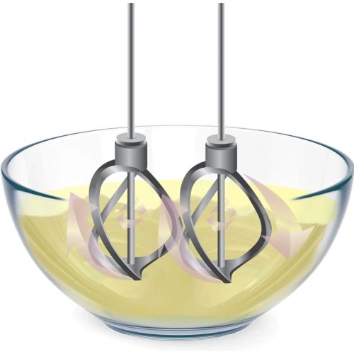 Міксер Russell Hobbs ручний Smoky Quartz, 350Вт, насадки-4, турборежим, сріблястий