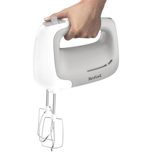 Міксер Tefal ручний Prep'Mix 450Вт, насадки-4, турборежим, сірий