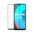Захисне скло Full screen PowerPlant для Realme C11, Black