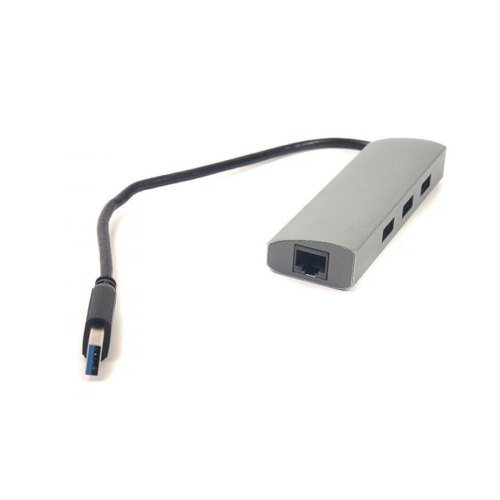 USB-хаб PowerPlant USB 3.0 3 порта + Gigabit Ethernet