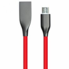 PowerPlant USB2.0 AM/Micro-BM Red 2м (CA911370)