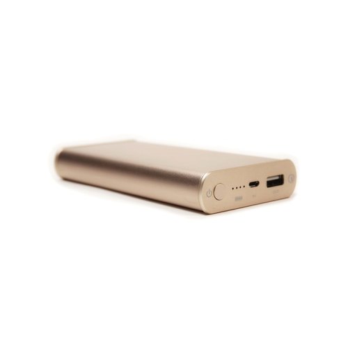 Зовнішній акумулятор PowerPlant/Q1S/Quick-Charge 2.0/10200mAh Gold