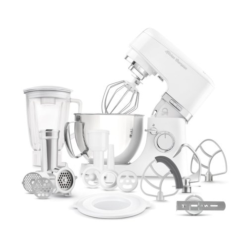 Кухонна машина Sencor 1000Вт, чаша-метал, корпус-пластик, білий