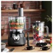 Кухонна машина Russell Hobbs Matte Black 600Вт, чаша-пластик, корпус-пластик, чорний