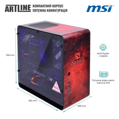 Персональний комп'ютер Artline Overlord DRAGON (DRAGONv37DR)