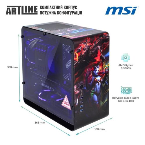 Персональний комп'ютер Artline Overlord DRAGON (DRAGONv37DH)