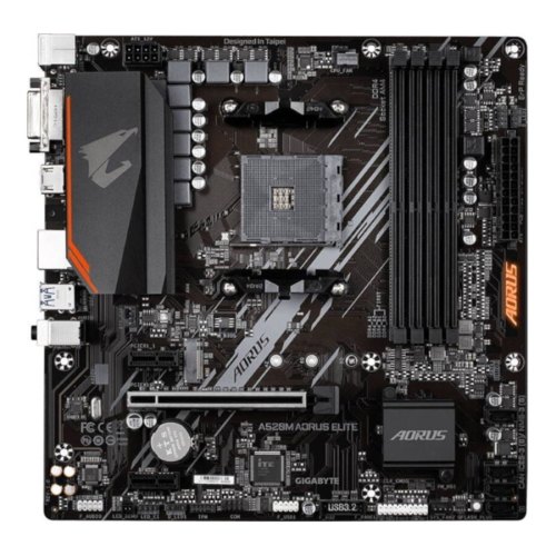 Материнська плата Gigabyte A520M Aorus Elite