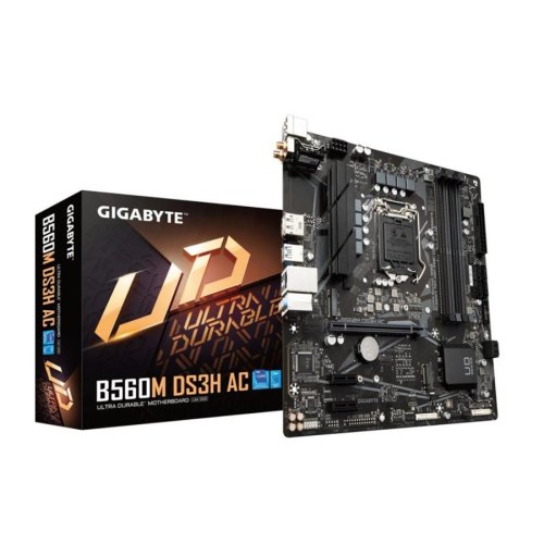 Материнська плата Gigabyte B560M DS3H AC