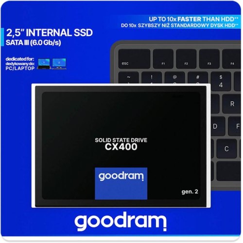 Накопичувач SSD 2.5 GoodRam CX400 Gen.2 128GB SATAIII 3D TLC (SSDPR-CX400-128-G2)