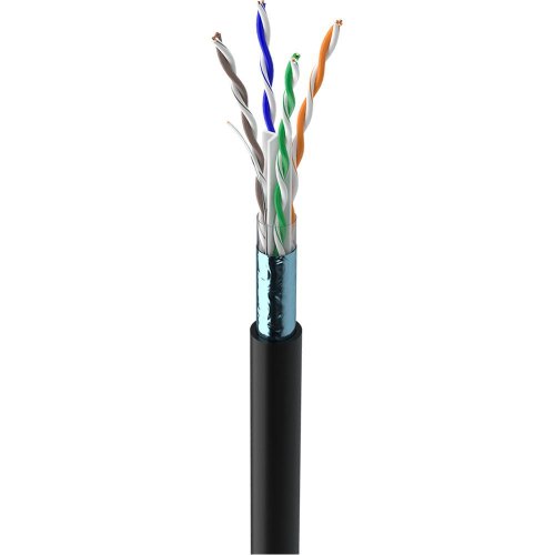 Кабель Одескабель КППЭ-ВП (250) 4*2*0,54 (F/UTP-cat.6), OK-net, CU, ізоляція ПЕ, екран. для зовнішніх работ, 305 м.