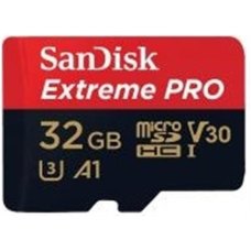 microSDHC карта 32Gb SanDisk Extreme Pro A1, UHS-I U3, class10 з SD адаптером (SDSQXCG-032G-GN6MA) Up to: 100MB/s, 90MB/s