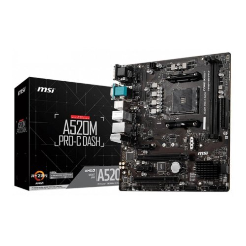 Материнська плата MSI A520M Pro-C Dash