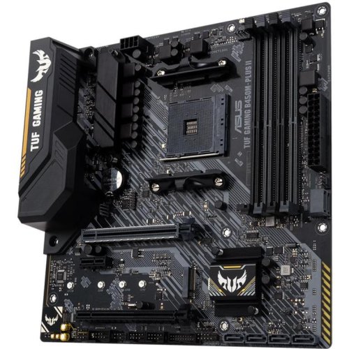 Материнська плата Asus (TUF GAMING B450M-PLUS II) sAM4 4DDR4/DVI/HDMI/3*PCIe/1xM.2