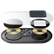 Бездротовий зарядний пристрій Baseus Simple 2in1 Wireless Charger Pro Edition For Phones+Pod