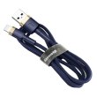 Кабель Baseus Cafule Cable USB For Lightning 1.5A 2.0M Gold/Blue