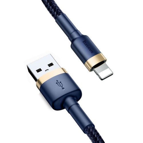 Кабель Baseus Cafule Cable USB For Lightning 1.5A 2.0M Gold/Blue