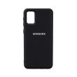 Чохол Silicone Cover Full Protective Samsung Galaxy A03s (A037) (black)
