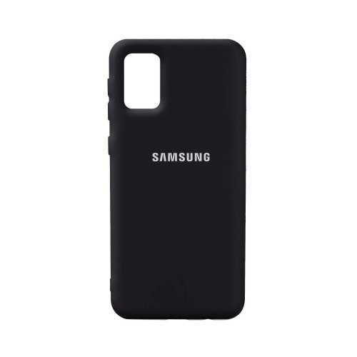 Чохол Silicone Cover Full Protective Samsung Galaxy A03s (A037) (black)