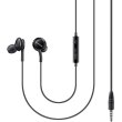 Гарнітура дротова Samsung 3.5mm Earphones EO-IA500BBEGRU, Black