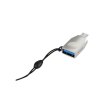 Перехідник Hoco UA10 OTG (microUSB to USB), Pearl Nickel