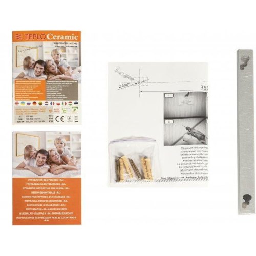 Панельний обігрівач Teploceramic TCM-RA1000 White