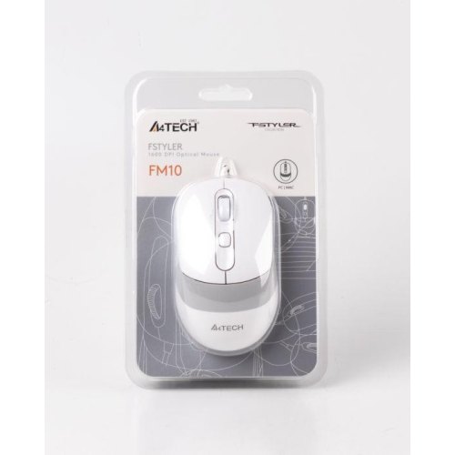 Мишка дротова, A4Tech FM10 (White)