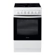 Плита Indesit електрична склокерамічна, 61л, 50x60см, білий