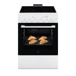 Плита Electrolux електрична склокерамічна, 58л, 60x60см, конвекція, пара, білий