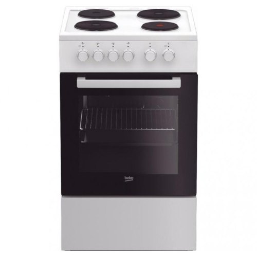 Плита Beko електрична, 60л, 50x60см, конвекція, білий