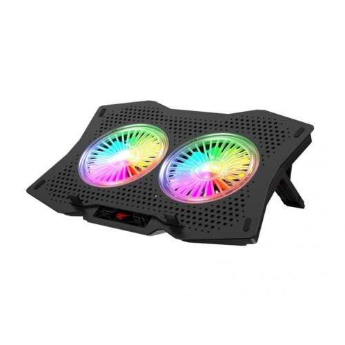 Охолоджуюча підставка для ноутбука 17' HAVIT HV-F2072 USB Black (26607)