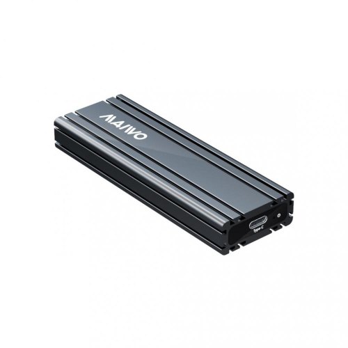 Зовнішня кишеня Maiwo (K1686P), M.2 SSD NVMe, USB 3.1 Type C, Grey