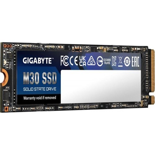 Накопичувач SSD NVMe M.2 2280 Gigabyte M30 512GB PCIe 3.0 3D TLC (GP-GM30512G-G)