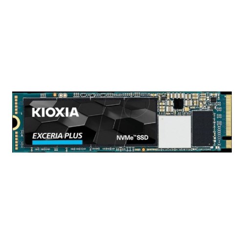 Накопичувач SSD NVMe M.2 2280 Kioxia Exceria Plus 500GB PCIe 3.0 TLC (LRD10Z500GG8)