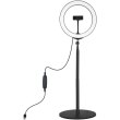 Кільцева USB LED лампа Puluz PKT3039 10.2 + настільне кріплення 140 см
