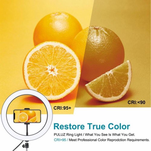 Кільцева USB LED лампа Puluz PU407 11.8