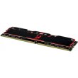 Модуль памяті DDR4 16GB 3200MHz GoodRam IRDM X Black (IR-X3200D464L16A/16G)